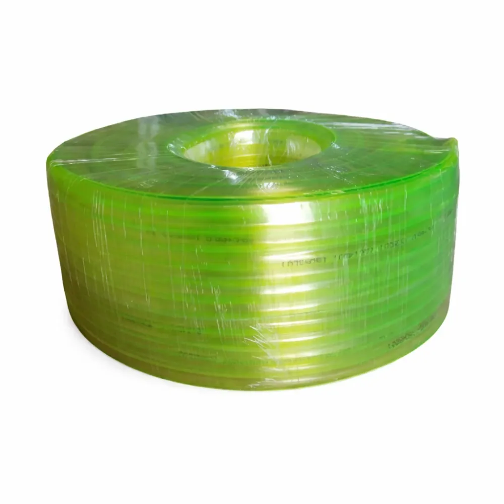 100 metros - manguera para bencina 6mm/10mm transparente amarilla