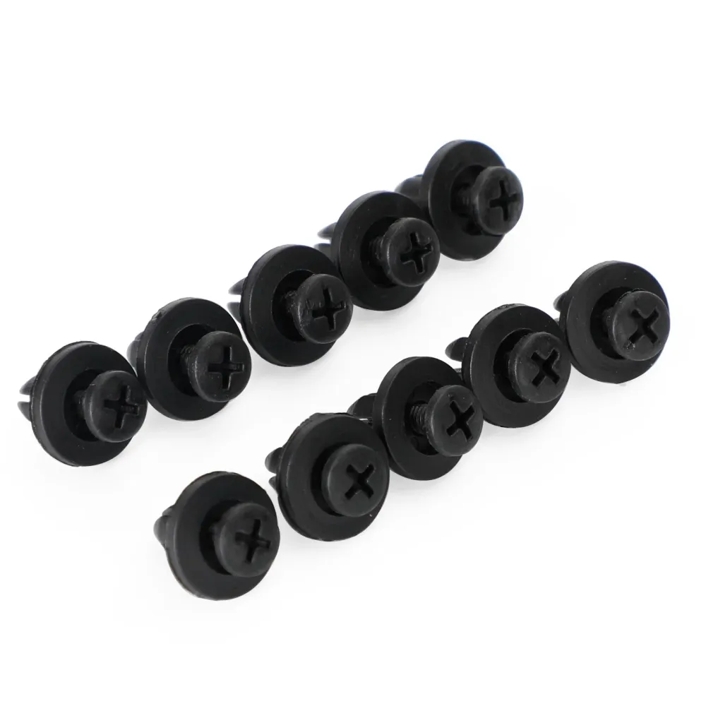 10x 6mm carenado Clip tornillo remaches Panel embellecedor para Suzuki GSX, Burgman, V-Strom genérico