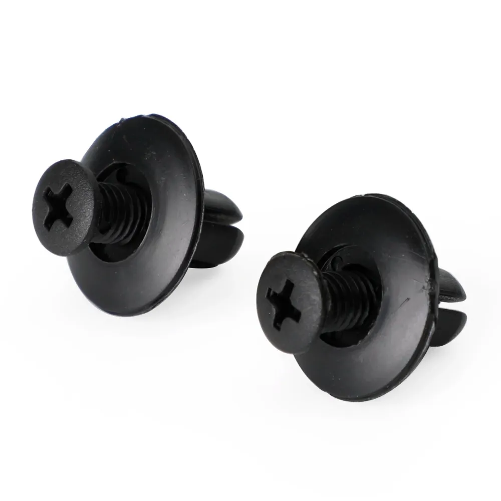 10x 8mm carenado Clip tornillo remaches Panel embellecedor para Suzuki GSX, Burgman, V-Strom genérico