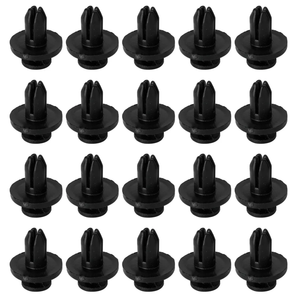 20x 6mm carenado Clip tornillo remaches Panel embellecedor para Suzuki GSX, Burgman, V-Strom