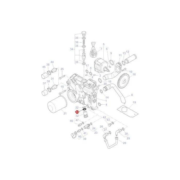 Massey Ferguson - O-RING - 70924775 AGCO