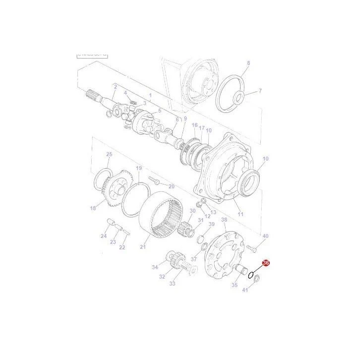 Massey Ferguson - O Ring - 70923568 AGCO