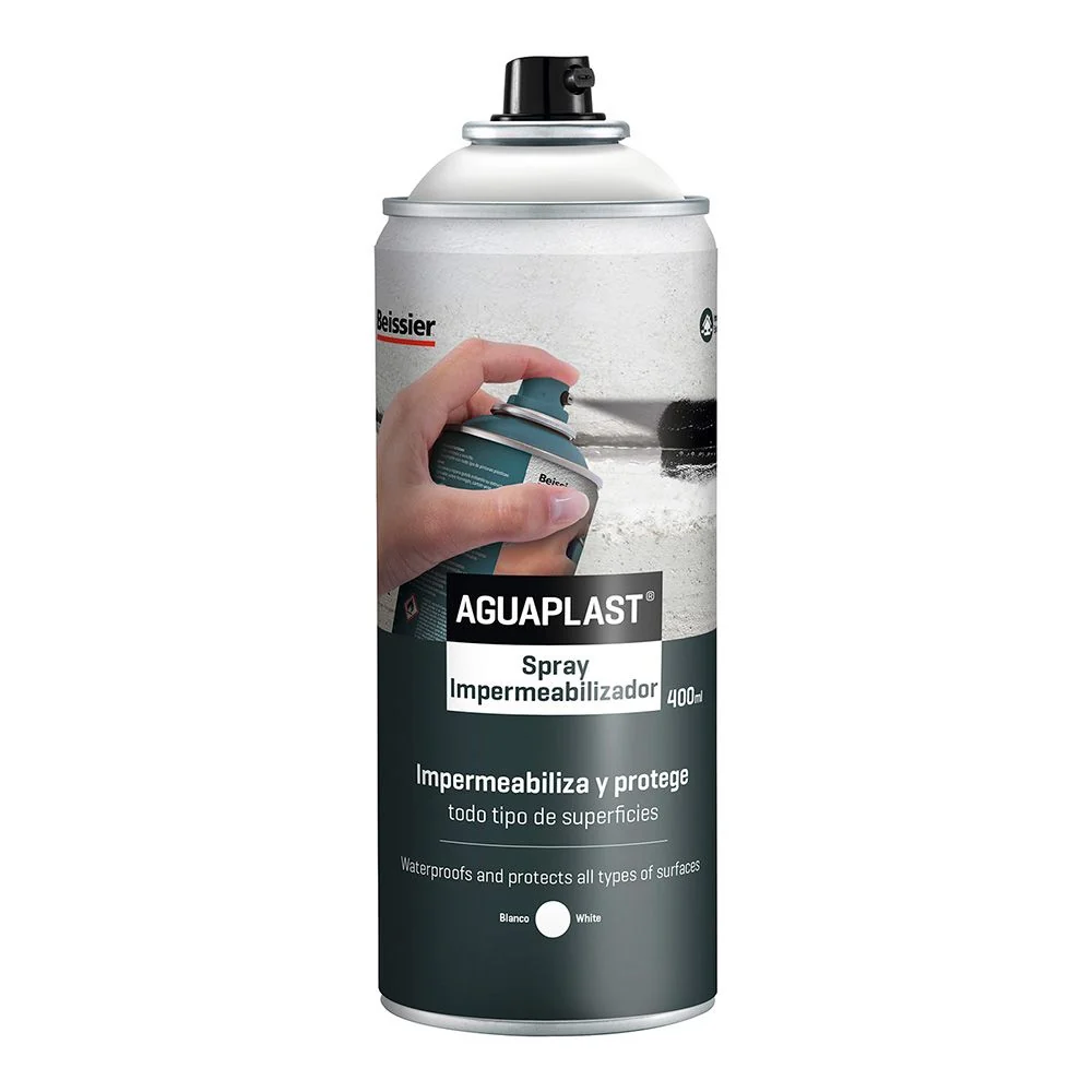 IMPERMEABILIZANTE SPRAY BLANCO 400 ml AGUAPLAST