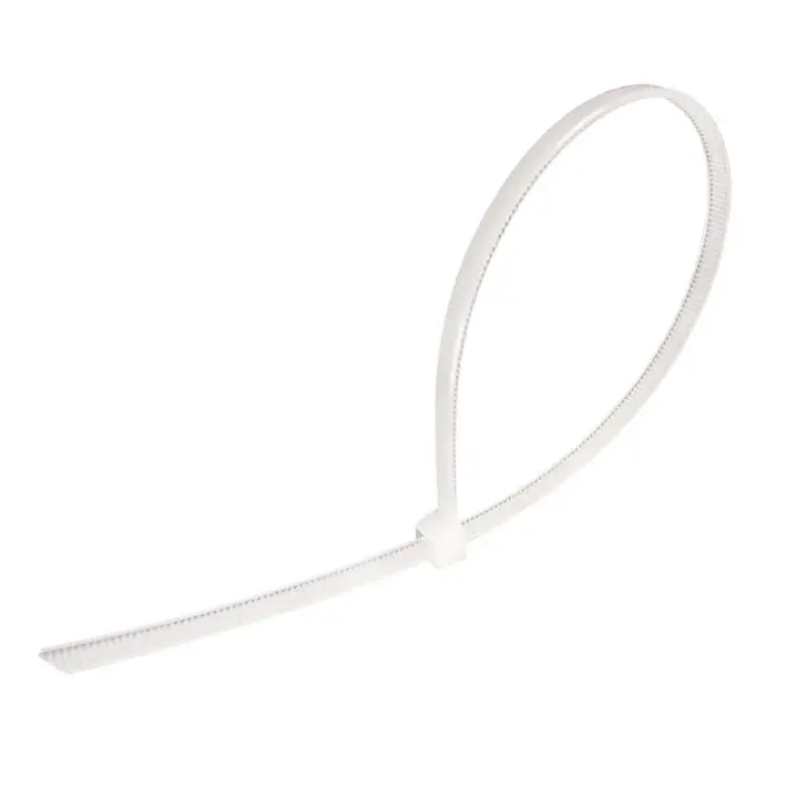 Bolsa con 50 Cinchos de Plástico Blanco Aksi 30 cm x 4.6 mm
