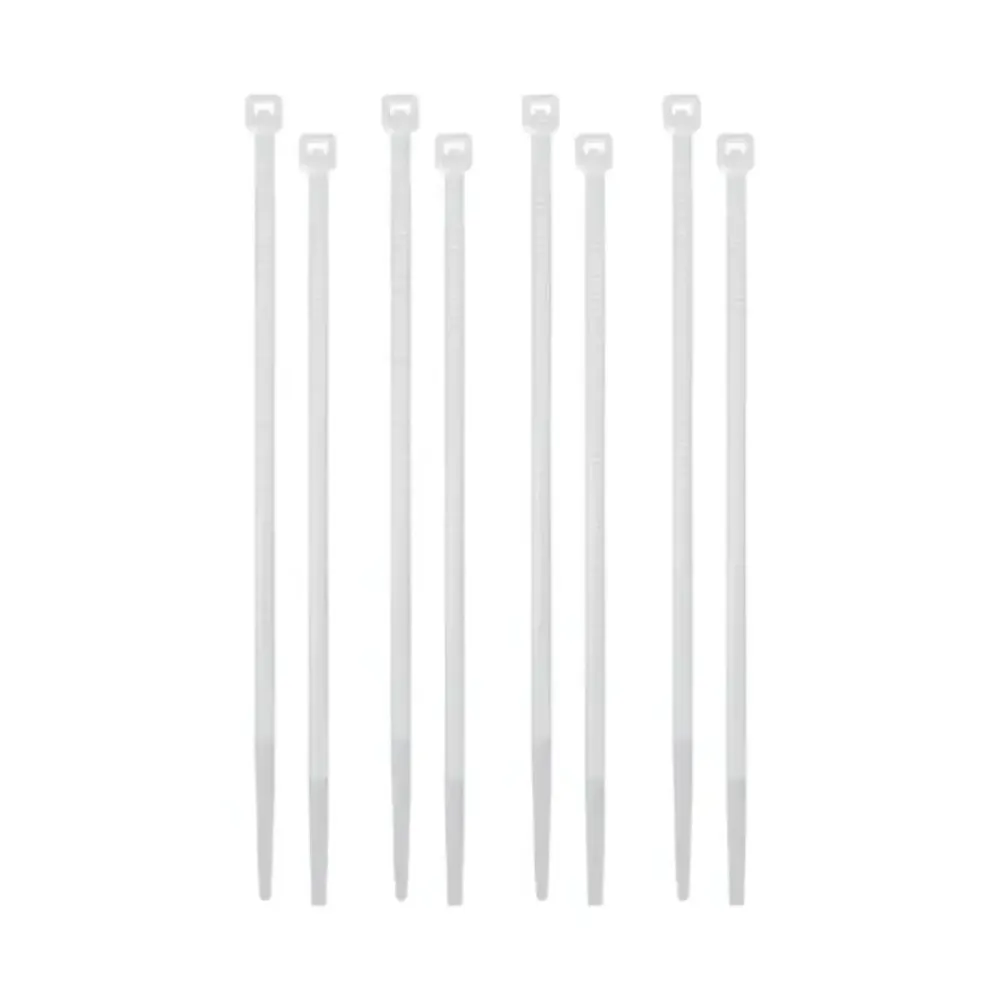 Bolsa con 50 Cinchos de Plástico Blanco Aksi 30 cm x 4.6 mm