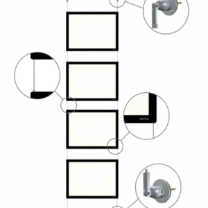 Kit de conexión para display-it FIJO - Artiteq