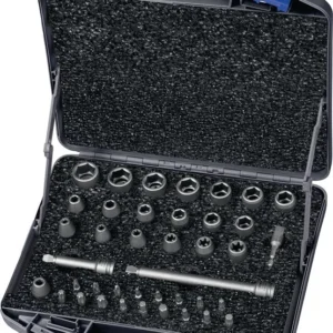 ASW 710 KS 40 OL Juego de llaves de vaso de 40 piezas 3/8 ″ ( 4000820986 )