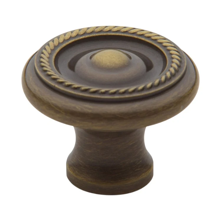 Tirador de Gaveta o Puerta de Bronce Sólido de 1,25" Modelo Rope Color 050 Baldwin Hardware Corp.