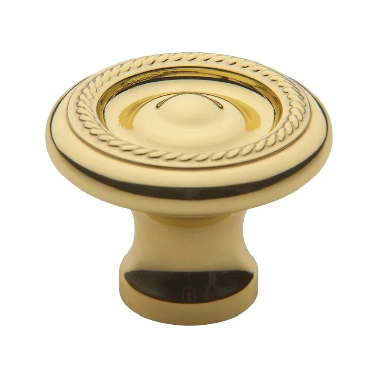 Tirador de Gaveta o Puerta de Bronce Sólido de 1,25" Modelo Rope Color 030 Baldwin Hardware Corp.