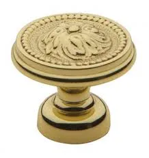 Tirador de Gaveta o Puerta de Bronce Sólido de 1" Modelo Ornamental Baldwin Color 030 Baldwin Hardware Corp.