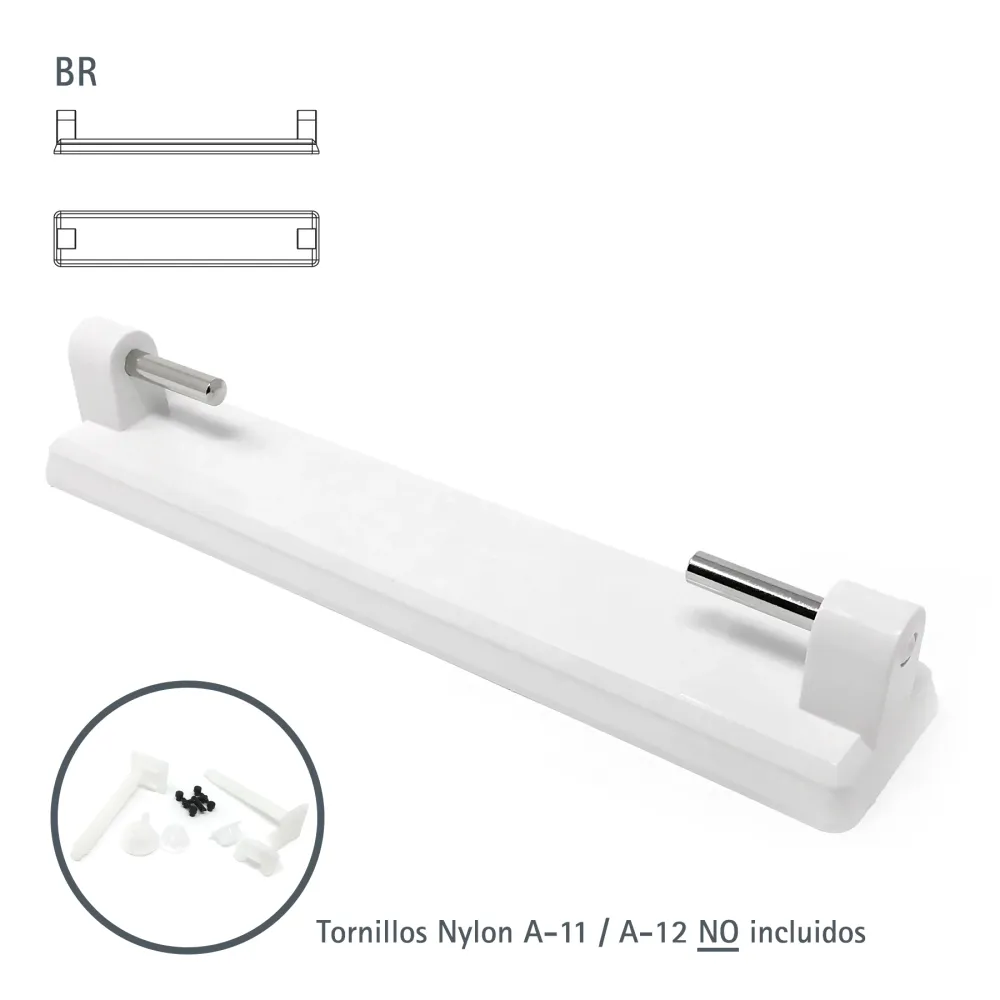 Bisagra BR Blanco