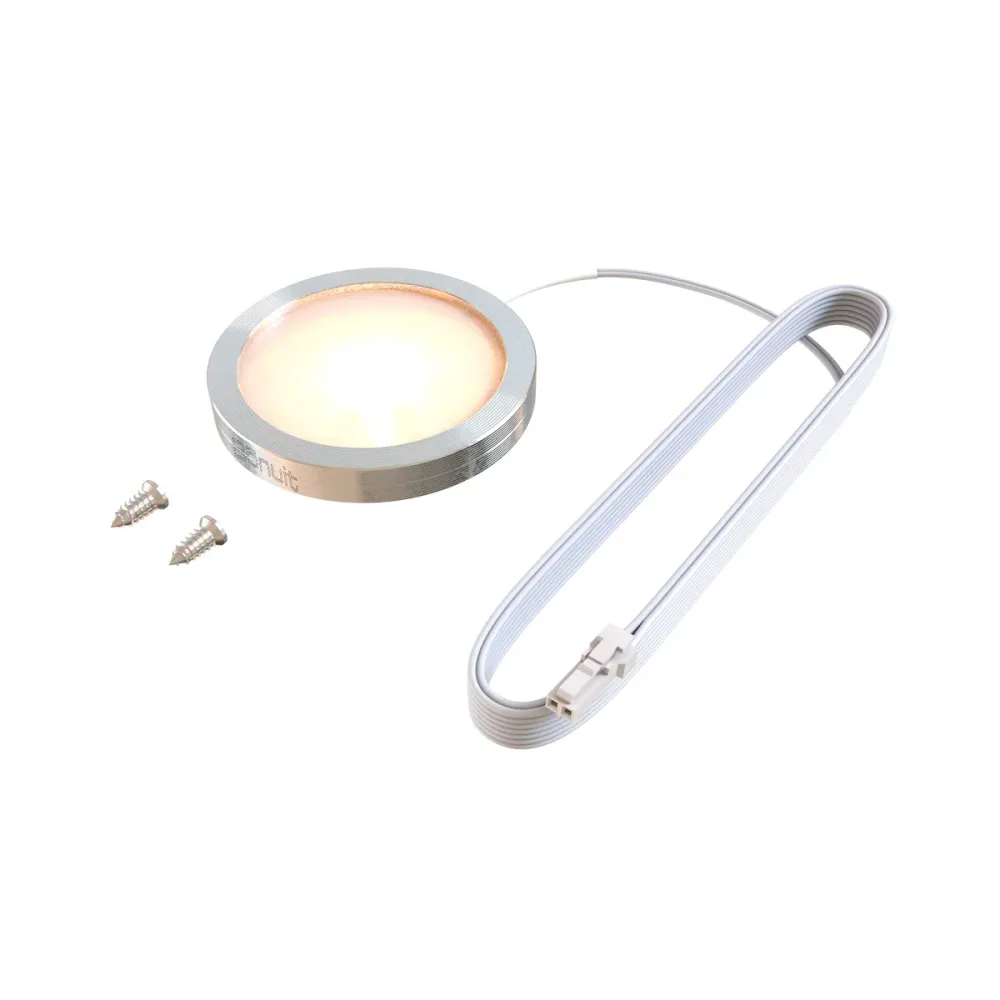 Bala led de sobreponer aluminio negro o anodizado con luz integrada neutra o cálida Gris Bonuit