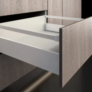 Barras cuadradas estabilizadoras Bonuit para lateral slim box Blanco