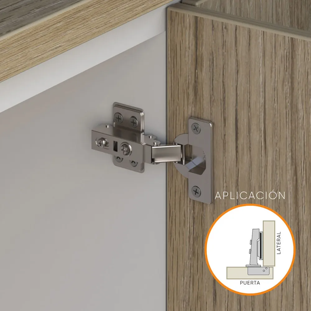 Bisagra de cazoleta para mueble cierre lento Bonuit