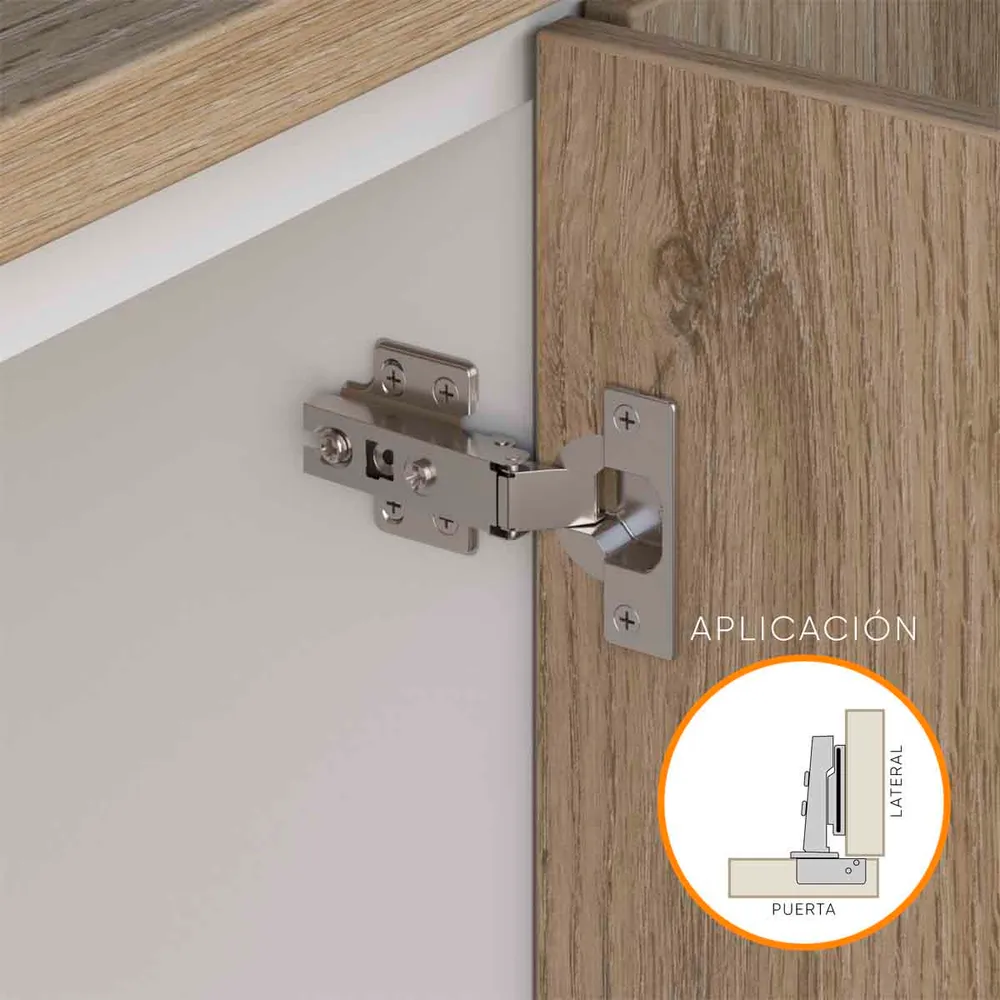 Bisagra de cazoleta para mueble push to open Bonuit