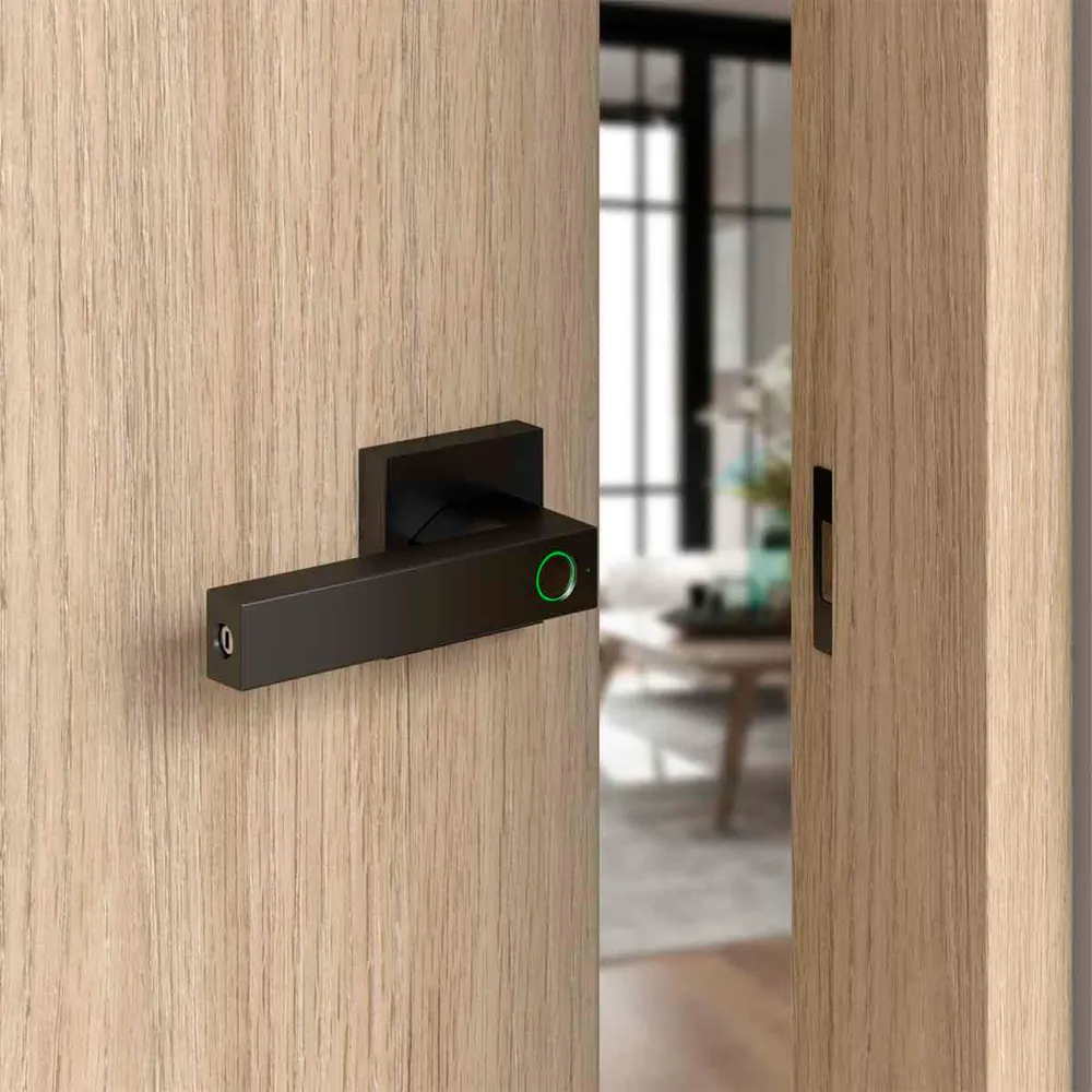Cerradura digital inteligente palanca para entrada principal con 3 tipos de apertura Bonuit