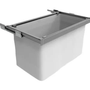 Cesta de aluminio y algodón para módulo de 45 cm Bonuit