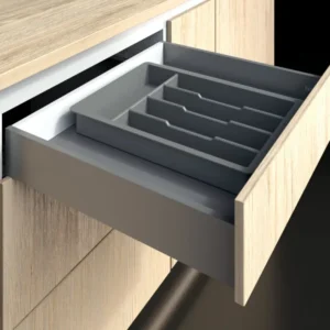 Cubiertero organizador gris 300x420 mm Bonuit