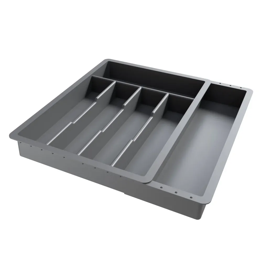 Cubiertero organizador gris 330-530X420 mm Bonuit