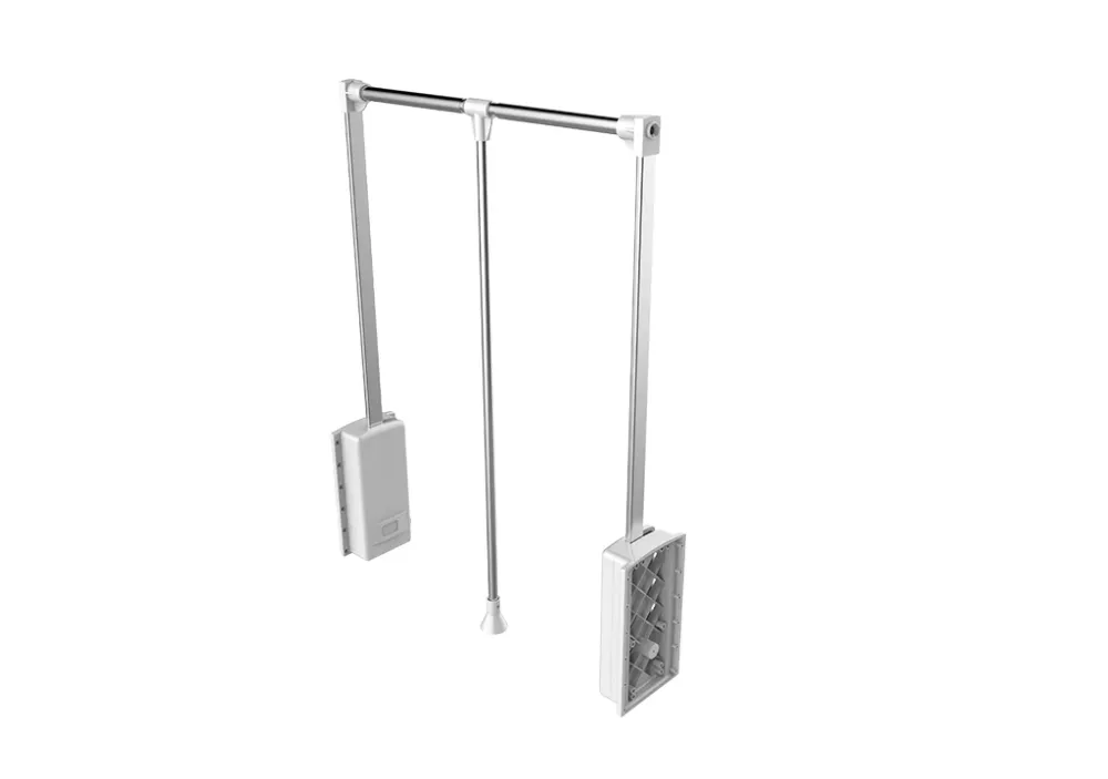 Elevador para closet 54-66 cm cromado o mate Brillante Bonuit