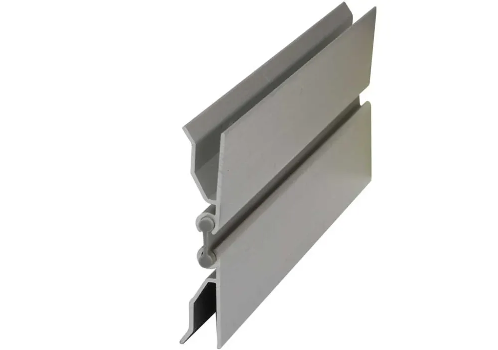 Esquinero escualizable en aluminio para zócalo 100mm Bonuit