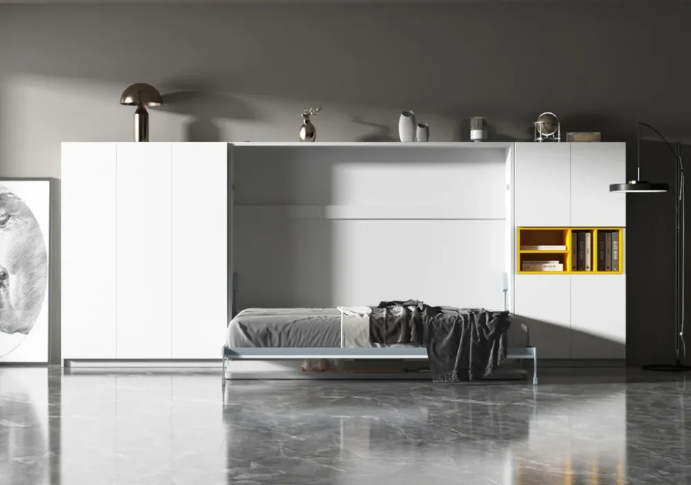 Herraje para cama escritorio horizontal doble - oculto pared Bonuit