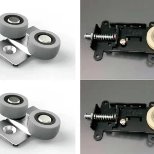 Kit 2 guías superiores + 2 rodachinas Bonuit