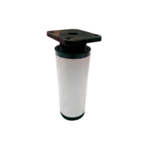 KPALR-100 PATA ALUMINIO REDONDA 100mm. INCLUYE TAPA Y NIVELADOR Bonuit