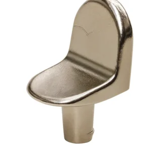 Manija en aluminio 457 maderado largo 128 mm entre centros. Bonuit