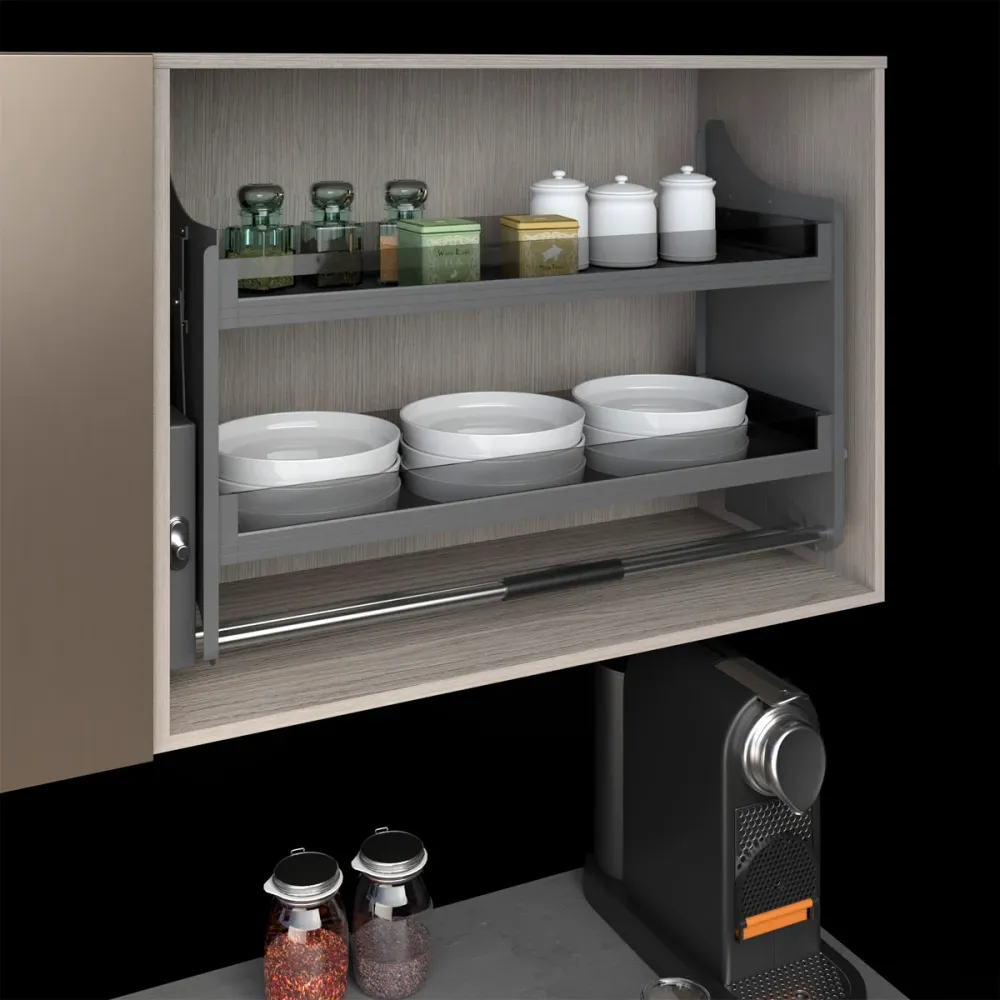 Modulo superior extraíble vidrio Gris Bonuit