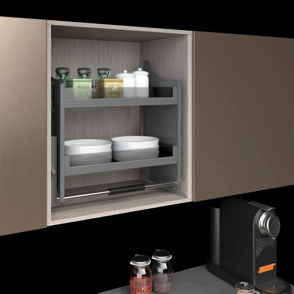 Modulo superior extraíble vidrio Gris Bonuit