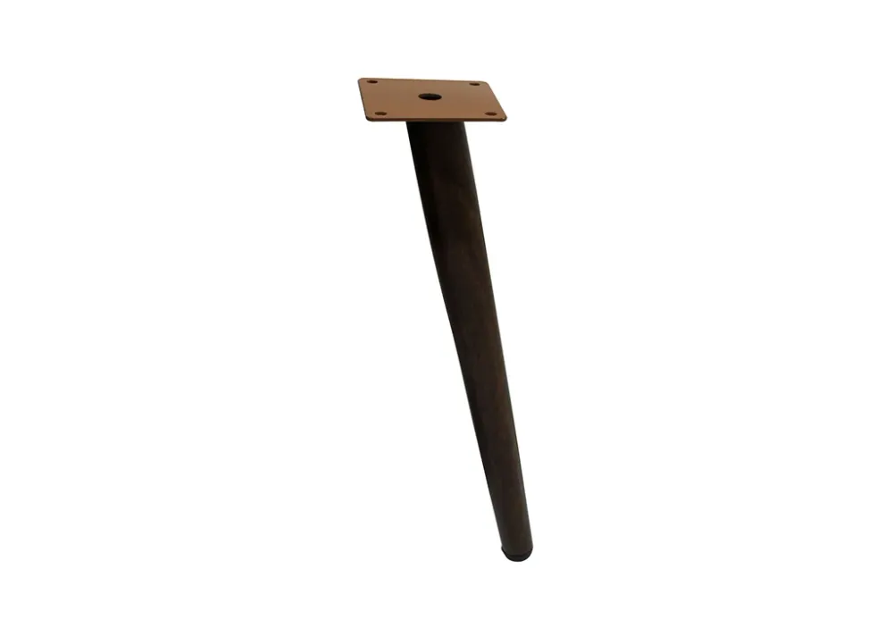 Pata 911 ac. madera oscura diag. 200mm Bonuit