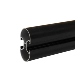 Perfil estructural ovalado x 3 m pintura negra Bonuit