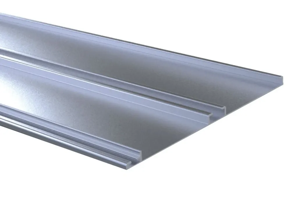 Perfil zócalo aluminio 100mm x 3m Bonuit