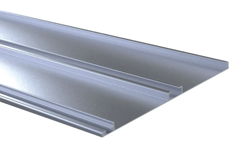 Perfil zócalo aluminio 150mm x 3m Bonuit