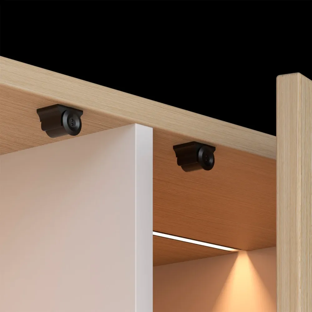 Sensor de control de puerta doble Blanco Bonuit