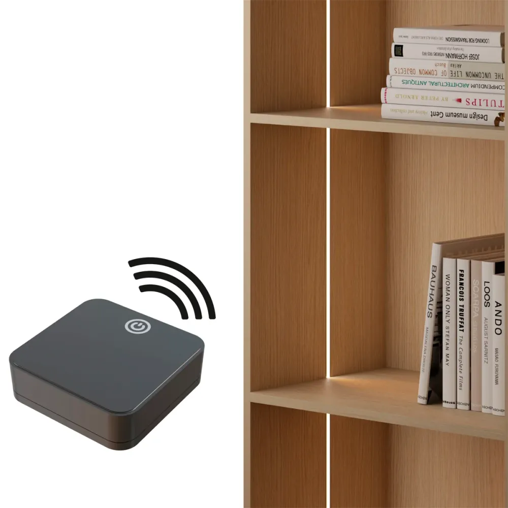 Sensor táctil control remoto integrado negro dimerizable Bonuit