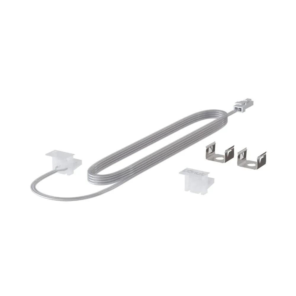 Terminal con cable para perfil con enchufe macho hembra y tapa Bonuit