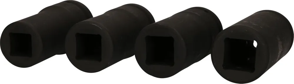 KS TOOLS Juego de llaves de vaso de impacto con cuadrado conductor de 3/4' para Fuso, 4 pzs ( 460.4510 ) BRILLIANT TOOLS