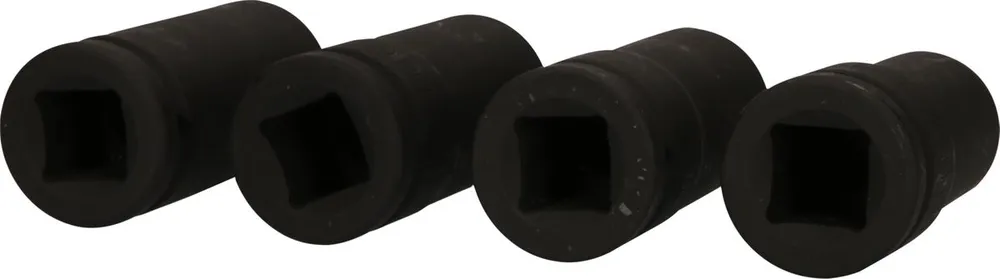 KS TOOLS Juego de llaves de vaso de impacto con cuadrado conductor de 3/4' para Fuso, 4 pzs ( 460.4510 ) BRILLIANT TOOLS