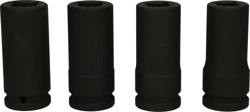 KS TOOLS Juego de llaves de vaso de impacto con cuadrado conductor de 3/4' para Fuso, 4 pzs ( 460.4510 ) BRILLIANT TOOLS