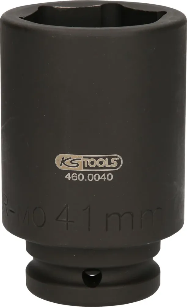 KS TOOLS Llave para tuercas de eje de 3/4', 6 cantos, larga, 41 mm ( 460.0040 ) BRILLIANT TOOLS