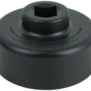 KS TOOLS Llave para tuercas de eje de 1', 6 cantos, corta, 95 mm ( 460.0235 ) BRILLIANT TOOLS
