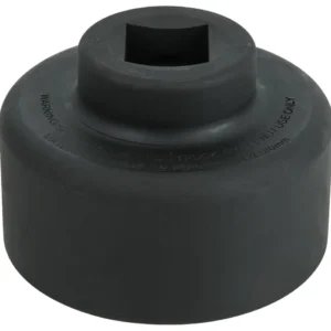 KS TOOLS Llave para tuercas de eje de 1', 6 cantos, corta, 80 mm ( 460.0220 ) BRILLIANT TOOLS