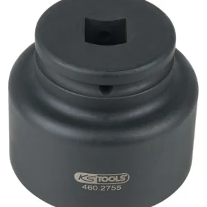 KS TOOLS Llave para tuercas de eje de 3/4', 8 cantos, corta, 70 mm ( 460.2755 ) BRILLIANT TOOLS