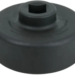 KS TOOLS Llave para tuercas de eje de 1', 6 cantos, corta, 100 mm ( 460.0240 ) BRILLIANT TOOLS