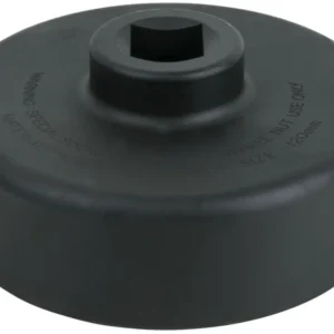 KS TOOLS Llave para tuercas de eje de 1', 6 cantos, corta, 120 mm ( 460.0260 ) BRILLIANT TOOLS