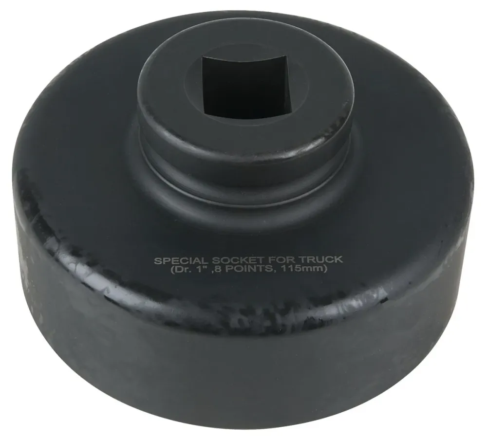 KS TOOLS Llave para tuercas de eje de 1', 8 cantos, corta, 115 mm ( 460.3325 ) BRILLIANT TOOLS