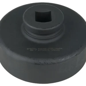 KS TOOLS Llave para tuercas de eje de 1', 8 cantos, corta, 125 mm ( 460.3335 ) BRILLIANT TOOLS