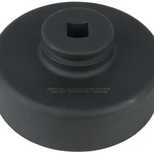 KS TOOLS Llave para tuercas de eje de 3/4', 8 cantos, corta, 130 mm ( 460.2680 ) BRILLIANT TOOLS